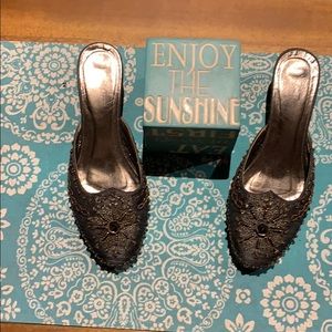 Belle Marie small heel slip on